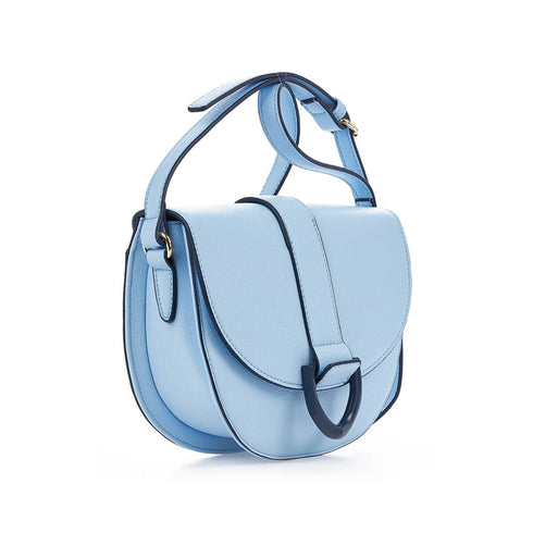 Verde Γυναικεία Τσάντα Χιαστί 16-7370 Ανοιχτό Μπλε